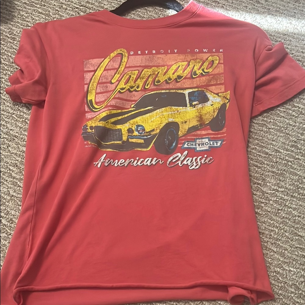 Camaro American Classic Red T-Shirt